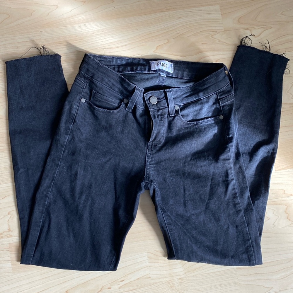 Paige Black Jeans Size 26